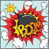 Warning Boom explosion
